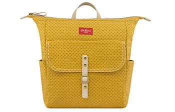 cath kidston yellow backpack