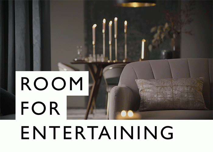 Room for entertaining