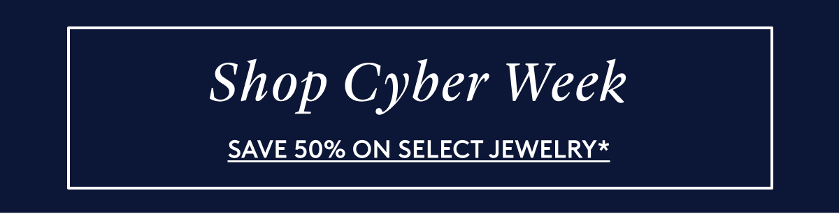 Gift brilliantly during our Cyber Week sale.