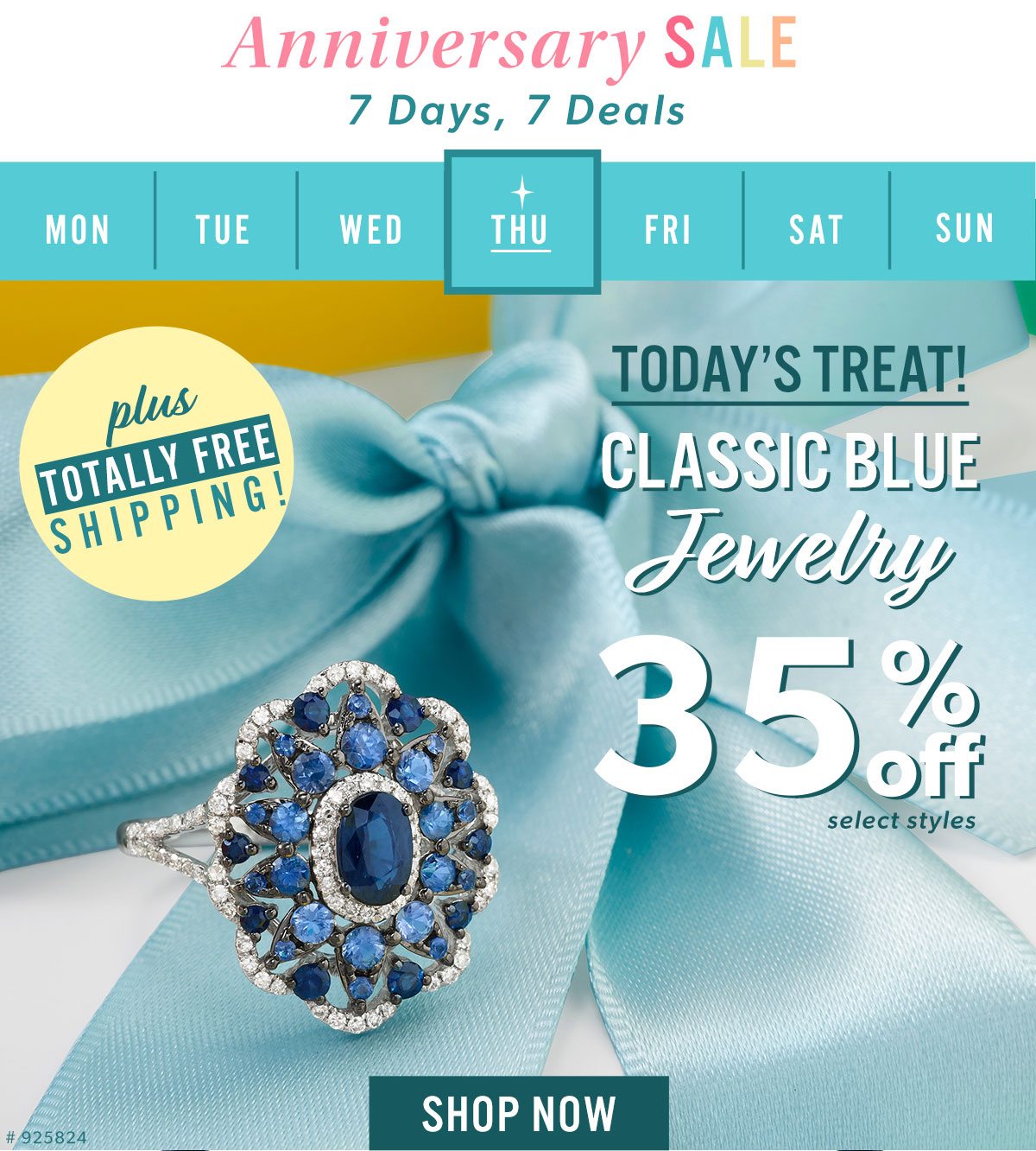 Today's Treat! Classic Blue Jewelry. 35% Off Select Styles. Shop Now