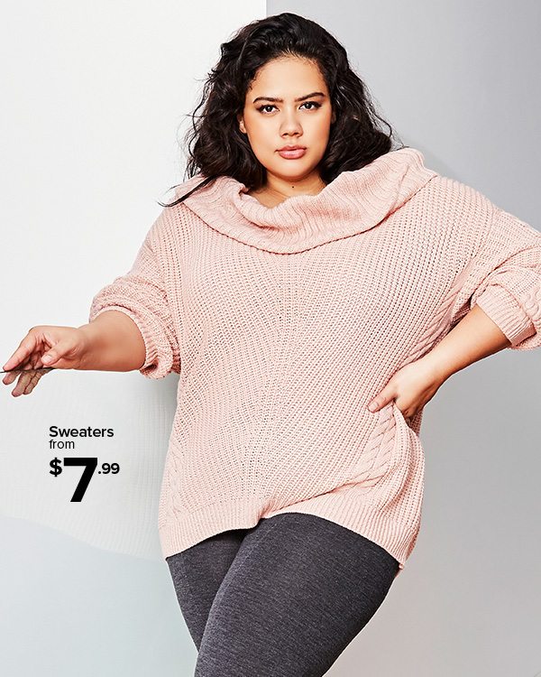 Shop Sweaters from $7.99