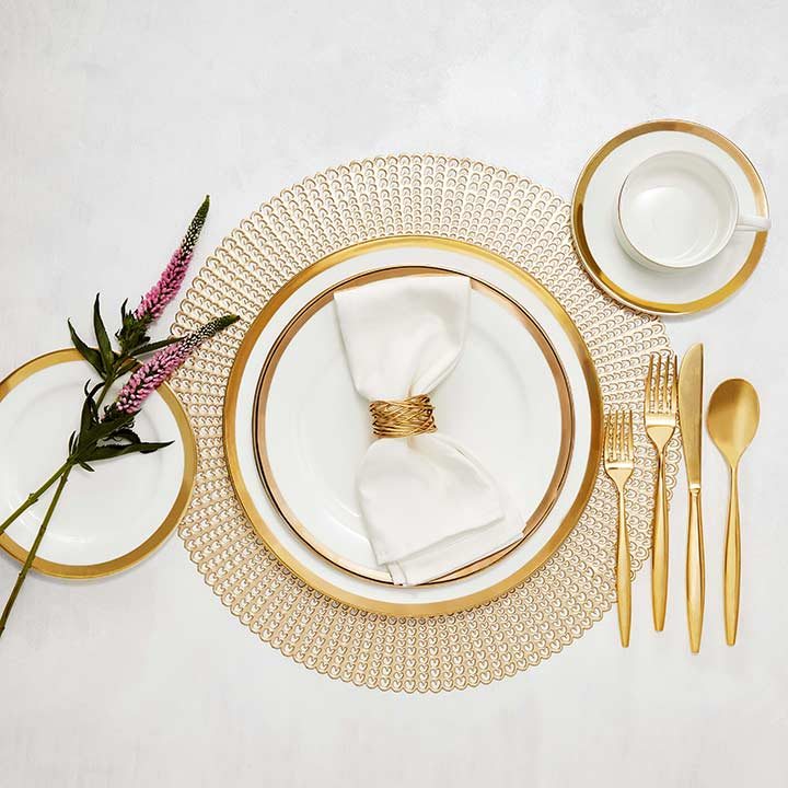 Decorative Gold Plate 2