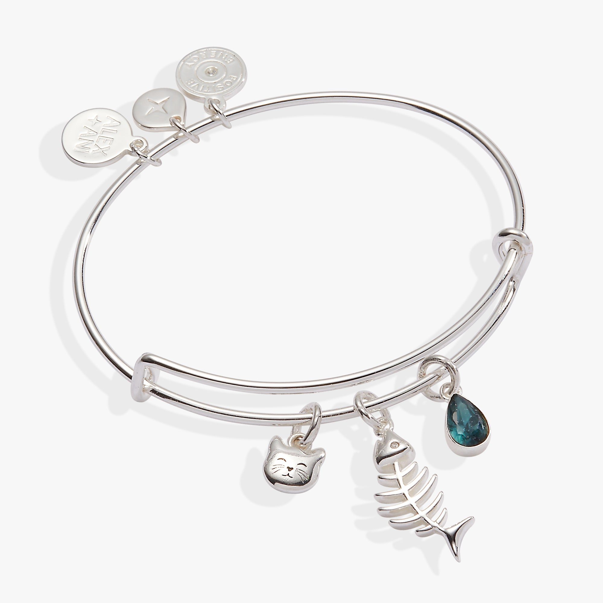 Image of Fish Bone Cat Bangle