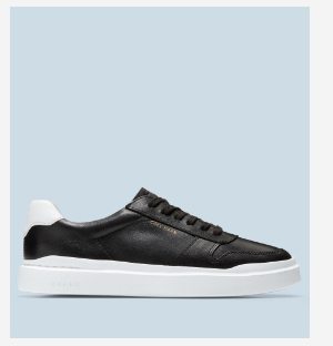 Shop Grand Pro Rally Sneaker in Black Optic White