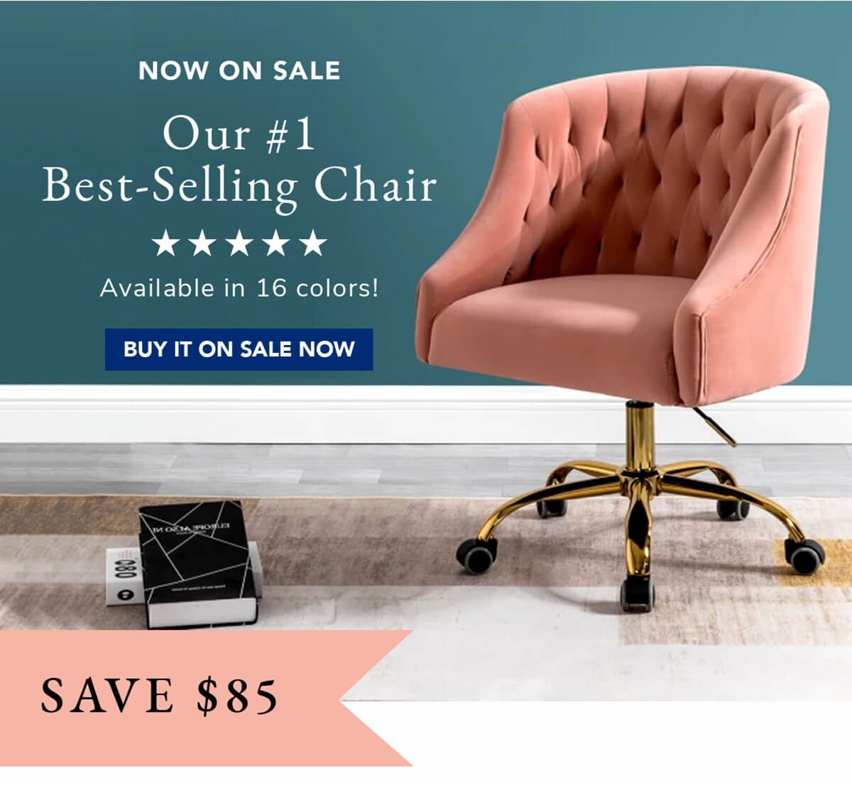 Now on sale. Our #1 Best-Selling Chair. Anika Chair | BUY IT ON SALE NOW