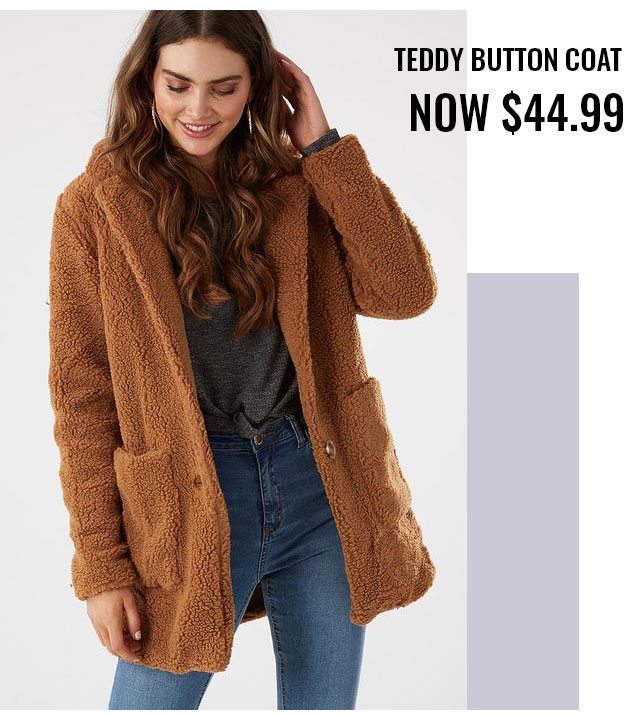 teddy jacket ally fashion