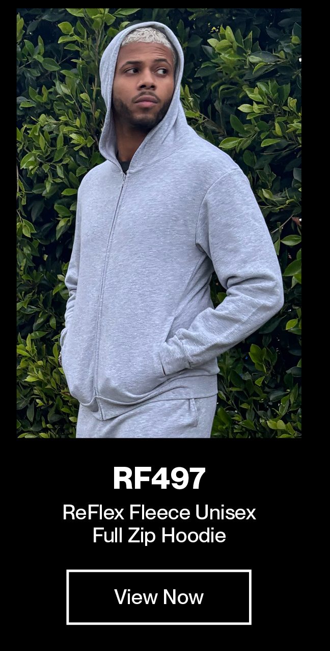 ReFlex Fleece Unisex Full Zip Hoodie