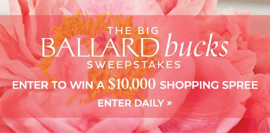 The Big Ballard Bucks Sweepstakes - Enter Now