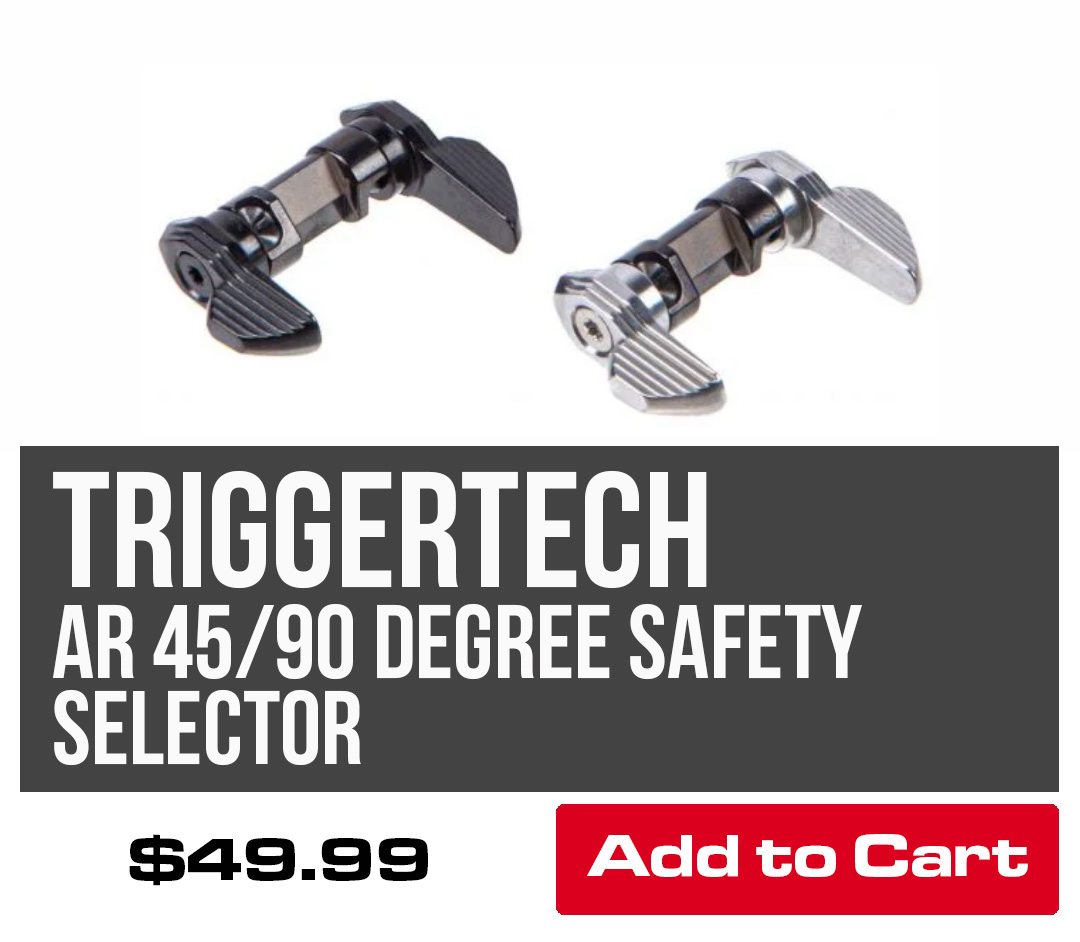  Triggertech AR 45/90 Degree Safety Selector 