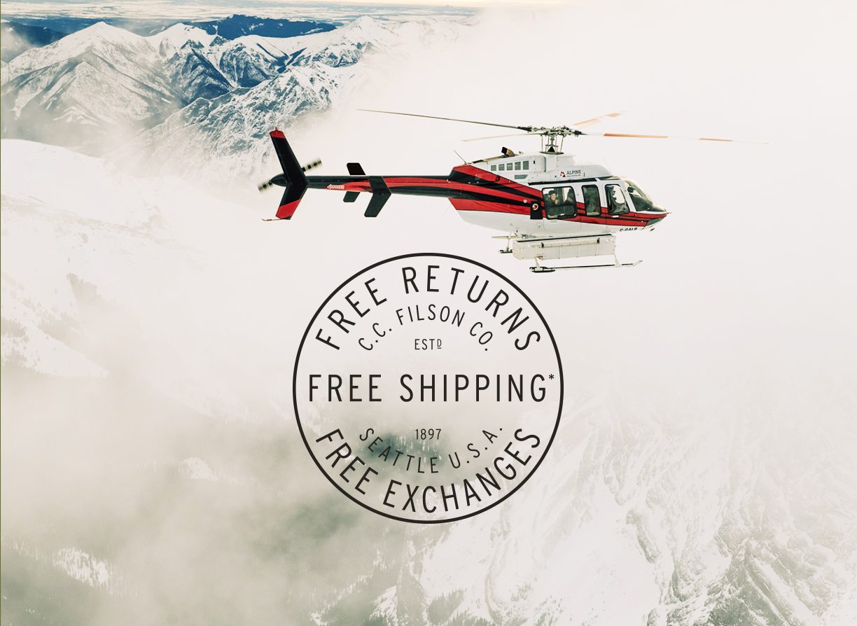 FREE SHIPPING. FREE RETURNS. FREE EXCHANGES