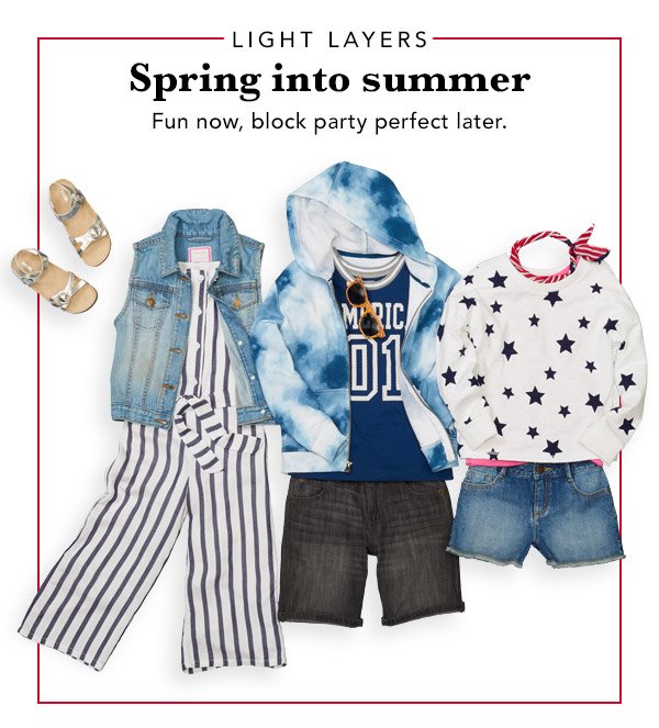 Spring into summer