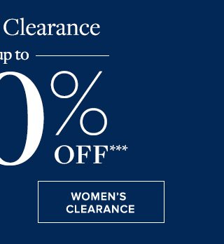 WOMEN'S CLEARANCE