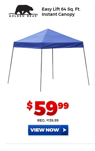 Golden Bear Easy Lift 64 Sq. Ft. Instant Canopy