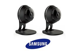 2-Pack Samsung SmartCam 1080p WiFI Security Camera (Amazon Refurbished)