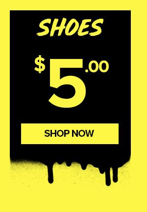 Shop Shoes from $5.00