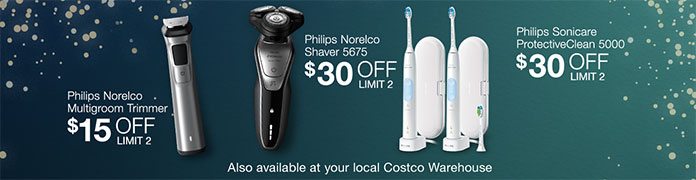Shop Philips Norelco and Sonicare gifts for everyone. Up to $30 OFF.