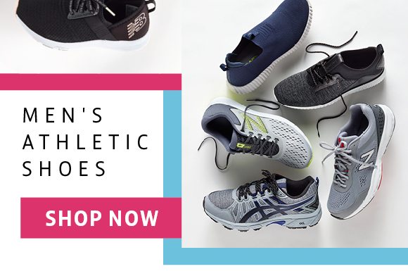 shop men's athletic shoes