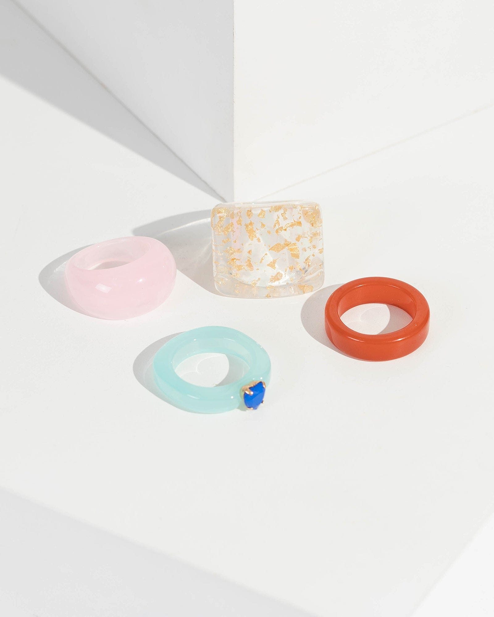 Image of Multi Colour Multi Pack Acrylic Rings