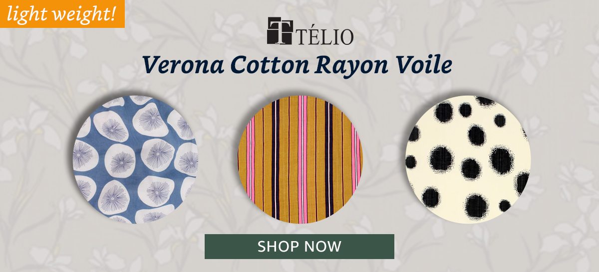 Verona Cotton Rayon Voile | SHOP NOW