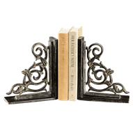 Classic Scroll Bookends