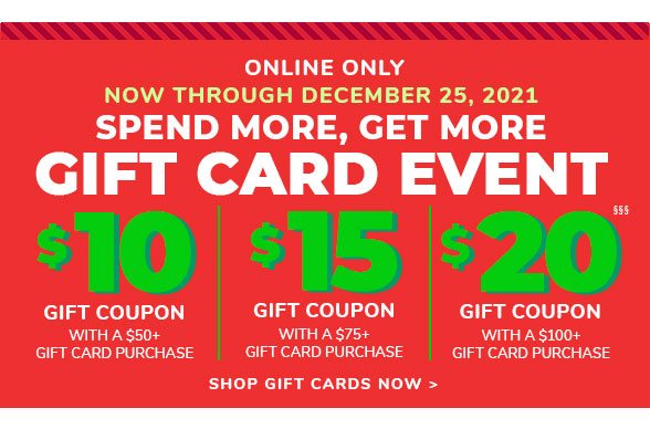 Gift Card Event