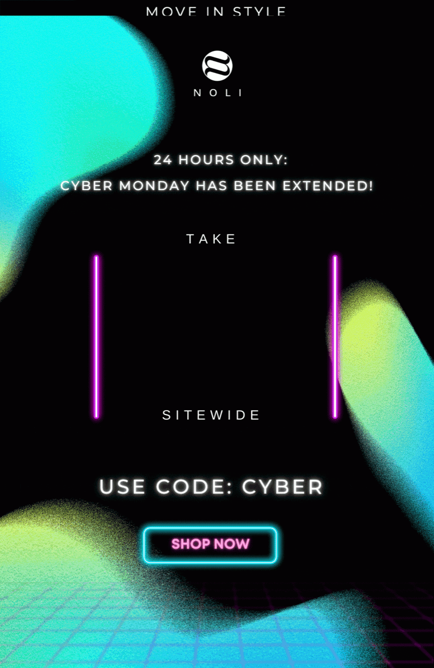 Take 45% off sitewide with code CYBER