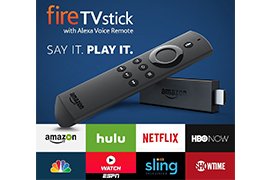 Amazon Fire TV HDMI Streaming Stick Media Player with Alexa Voice Remote