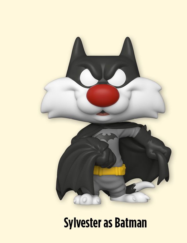 Sylvester as Batman