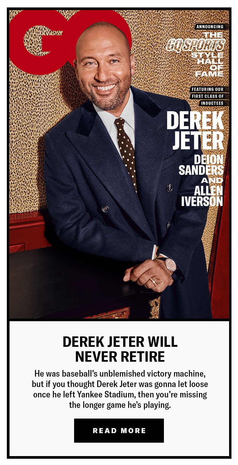 GQ - Derek Jeter was baseball's unblemished victory