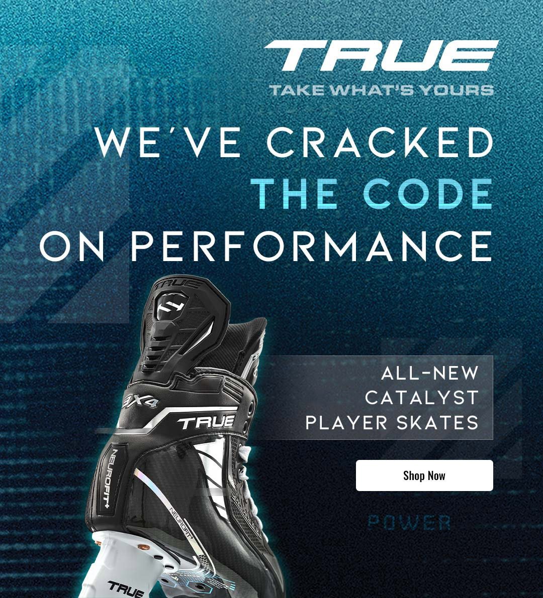 True Catalyst Hockey Skates