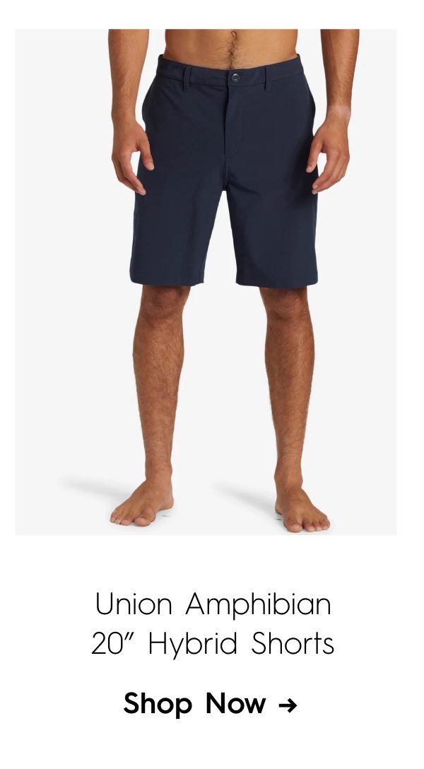 Union Amphibian 20" Hybrid Shorts