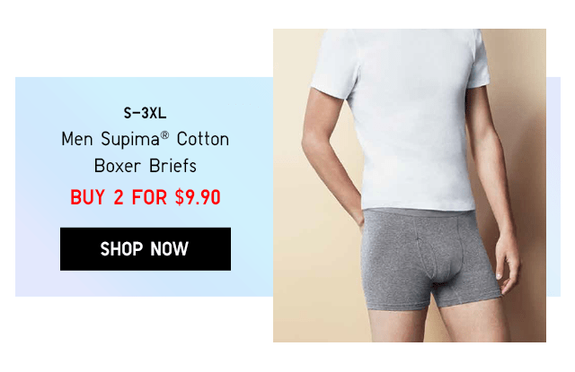 BODY6 - MEN SUPIMA COTTON BOXER BRIEFS