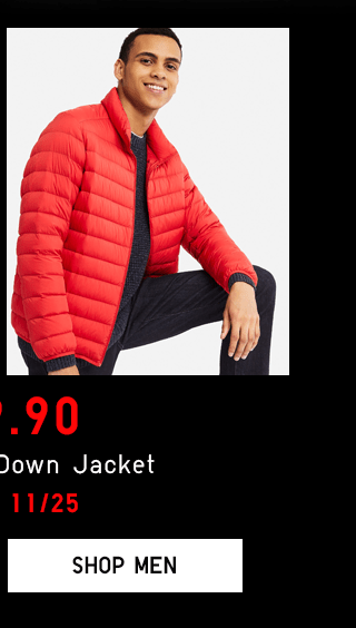 $59.90 ULTRA LIGHT DOWN JACKET - SHOP MEN