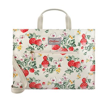 Wild Strawberry Strappy Carryall Bag
