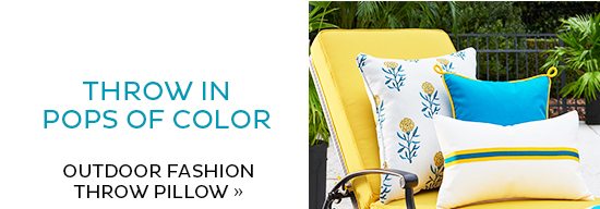 Outdoor Fashion Throw Pillow