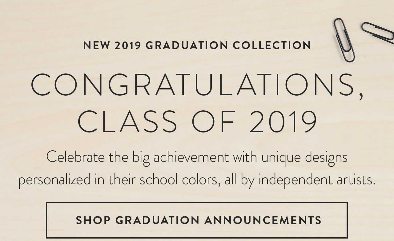 Shop Graduation Announcements