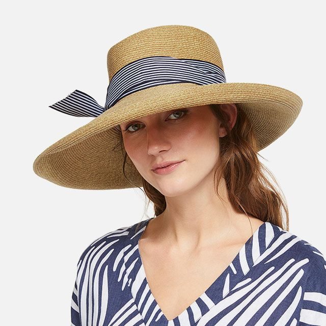 John Lewis & Partners Braid Floppy Sun Hat