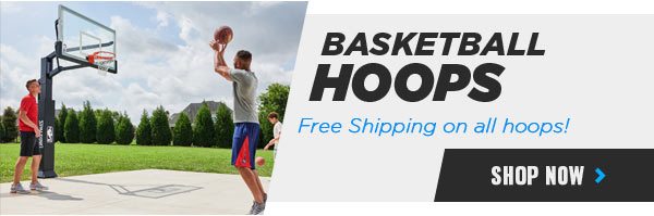 Basketball Hoops - Free Shipping on all hoops - Shop Now