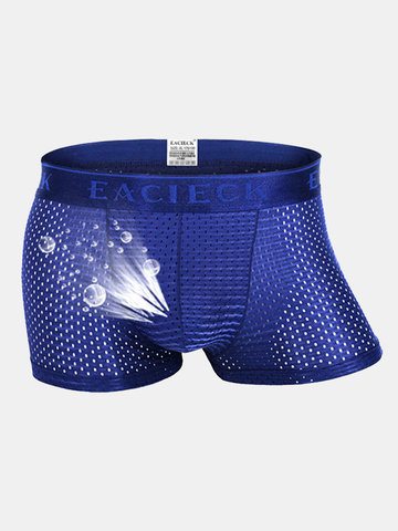 Ice Silk Thin Mesh Breathable Boxers