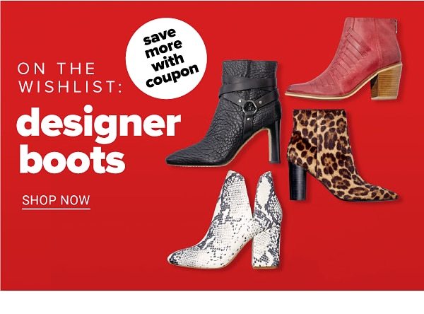 On the Wishlist: Designer Boots - Shop Now