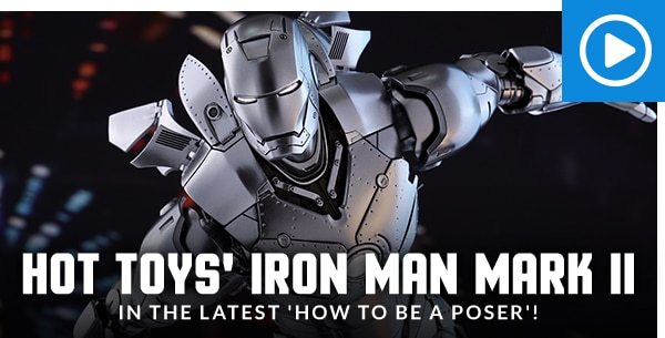 Hot Toys' Iron Man Mark II in the latest 'How to be a Poser'!