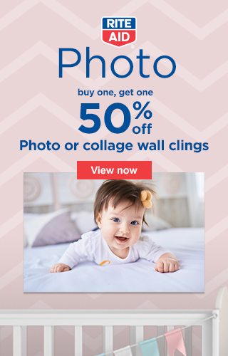 Rite Aid Photo - 50% OFF Photo or Collage wall clings - View Now