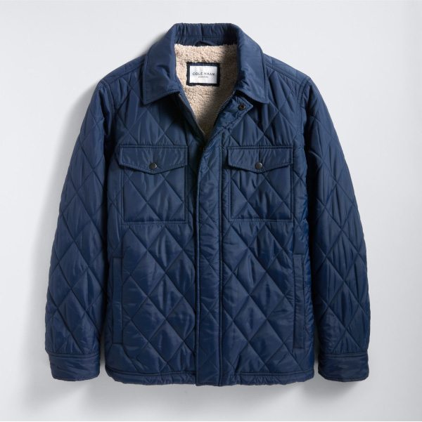 Men's Diamond Quilted Jacket