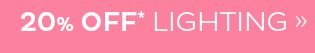 20% Off Lighting