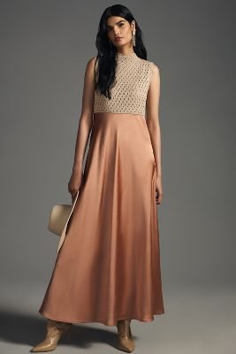 Mare Mare x Anthropologie Mock-Neck Sleeveless Dress