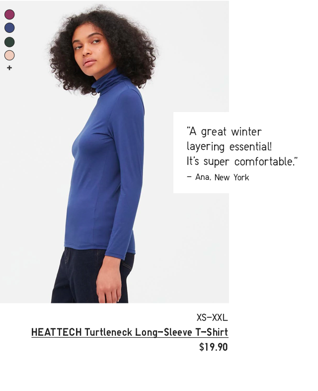 Everyone's been keeping warm with HEATTECH - Uniqlo USA Email Archive