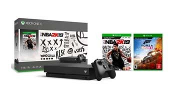 Xbox One X 4K HDR Enhanced Forza Horizon 4 NBA 2K19 Bonus Bundle