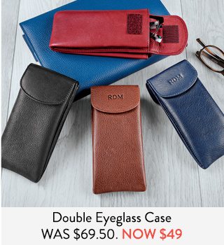 Double Eyeglass Case