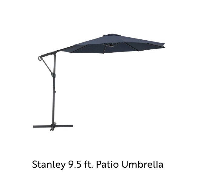 Stanley 9.5 ft. Patio Umbrella