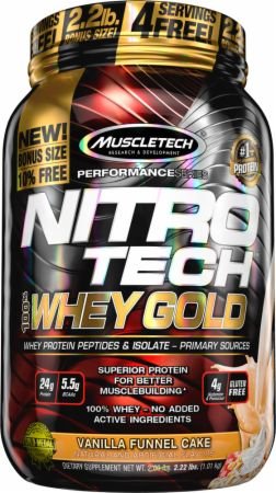 MuscleTech NITRO-TECH 100% Whey Gold